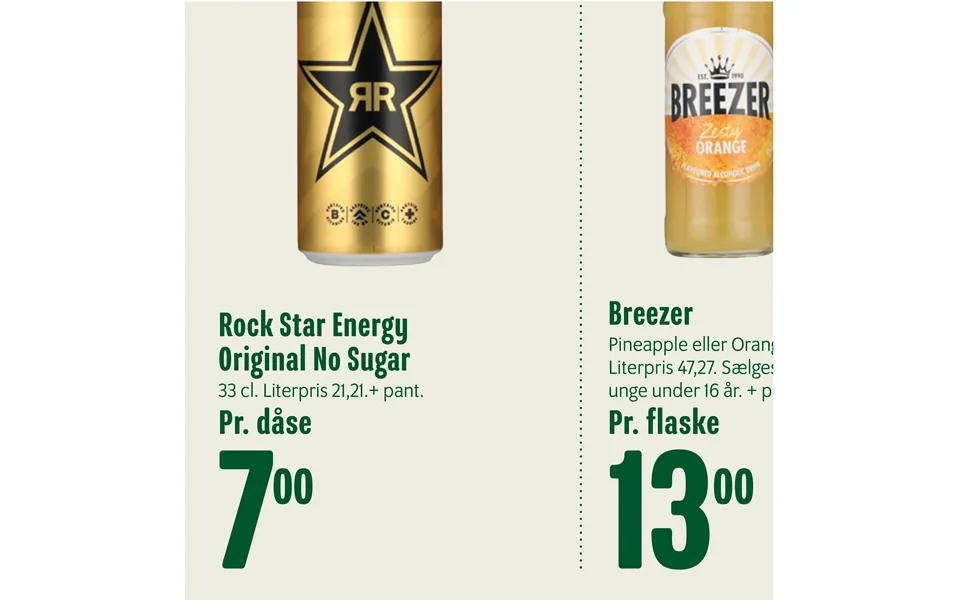 Breezer Rock Star Energy Original No Sugar