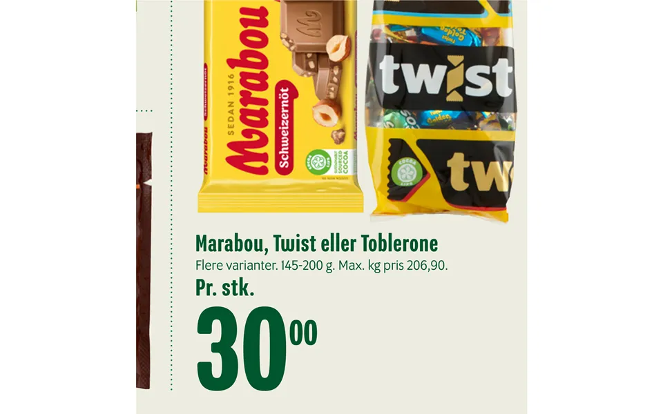 Marabou, Twist Eller Toblerone