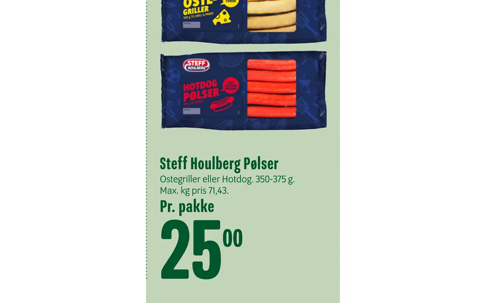 Steff houlberg sausages