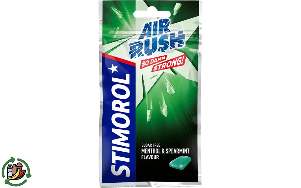 Stimorol air rush gum m. Spearmint