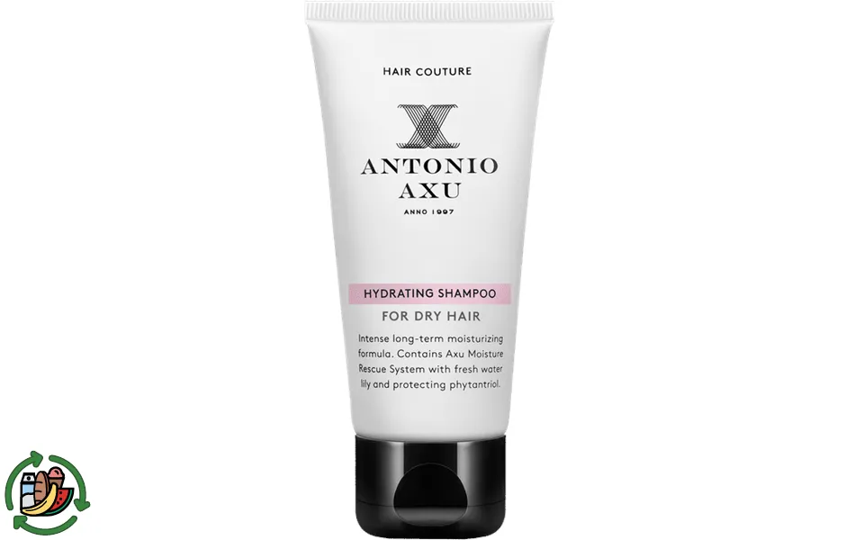 Antonio axu hydrating shampoo in travel size