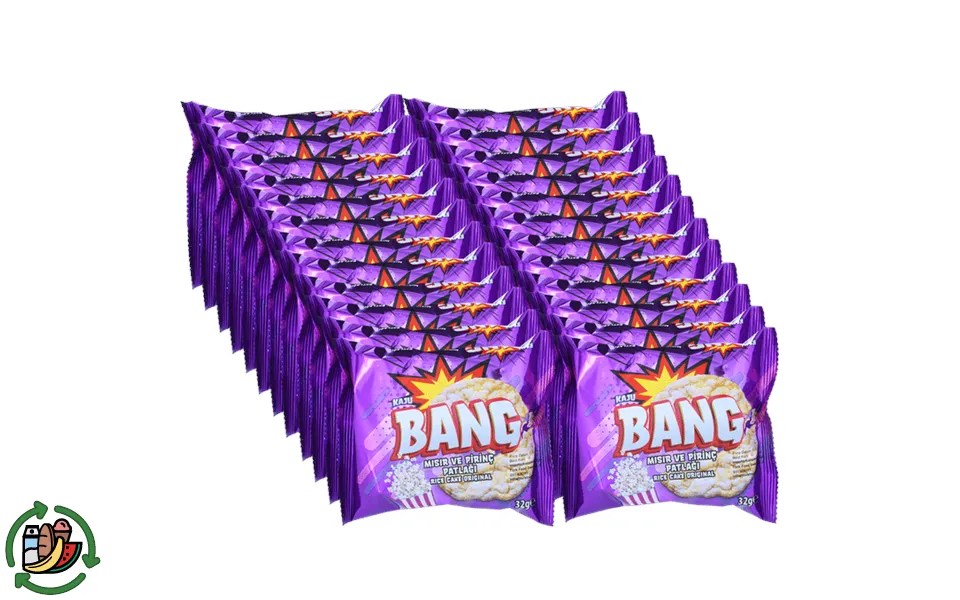 Bang rice crackers original 24-pak