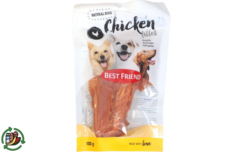 Best friend dog treats chicken fillet