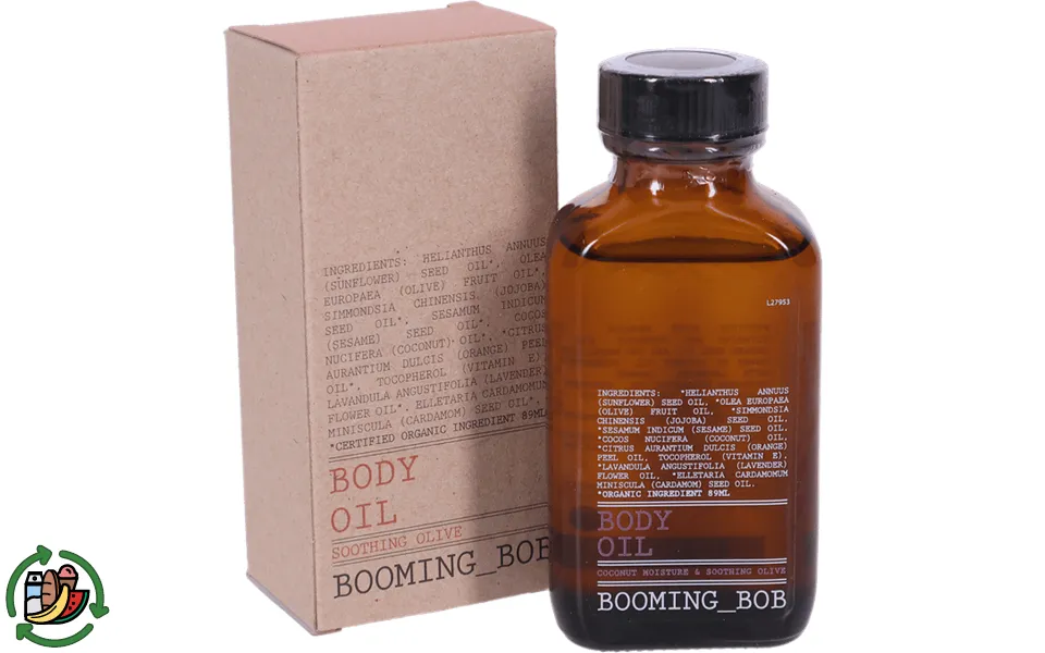 Booming bob body oil soothing olive