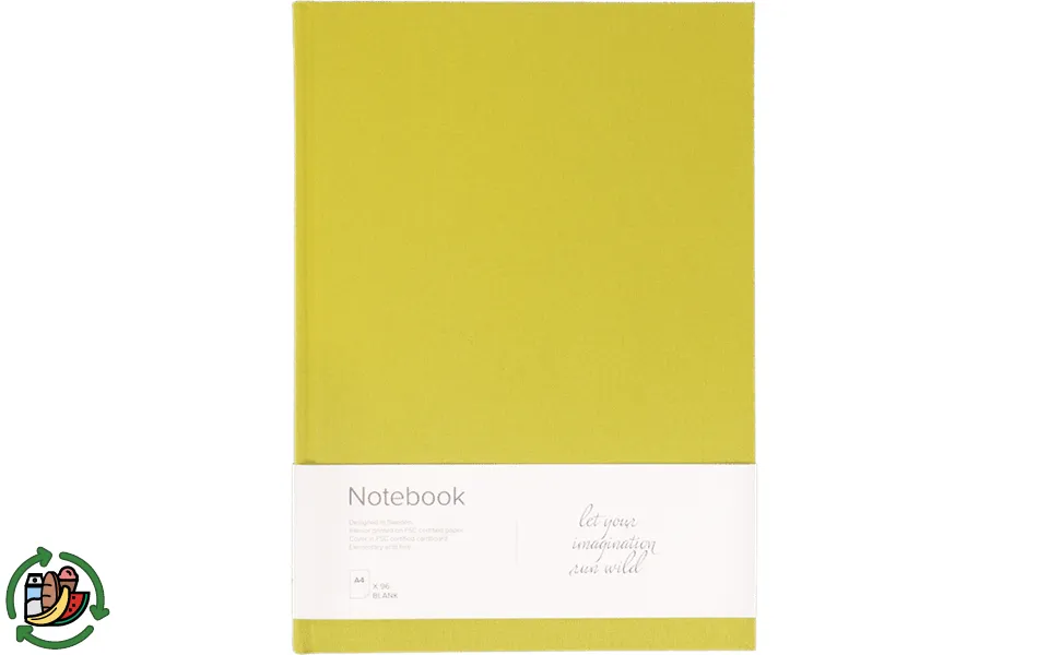Should notebook green without lines a4