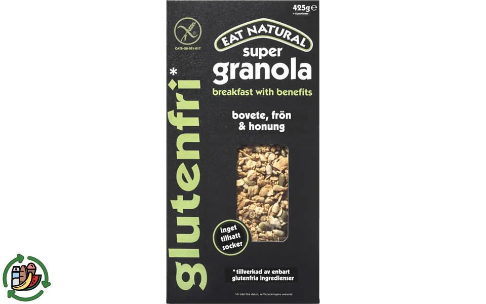 Eat Natural Super Granola Uden Gluten