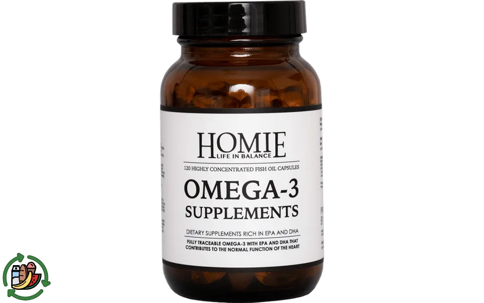 Homie Kosttilskud Omega-3