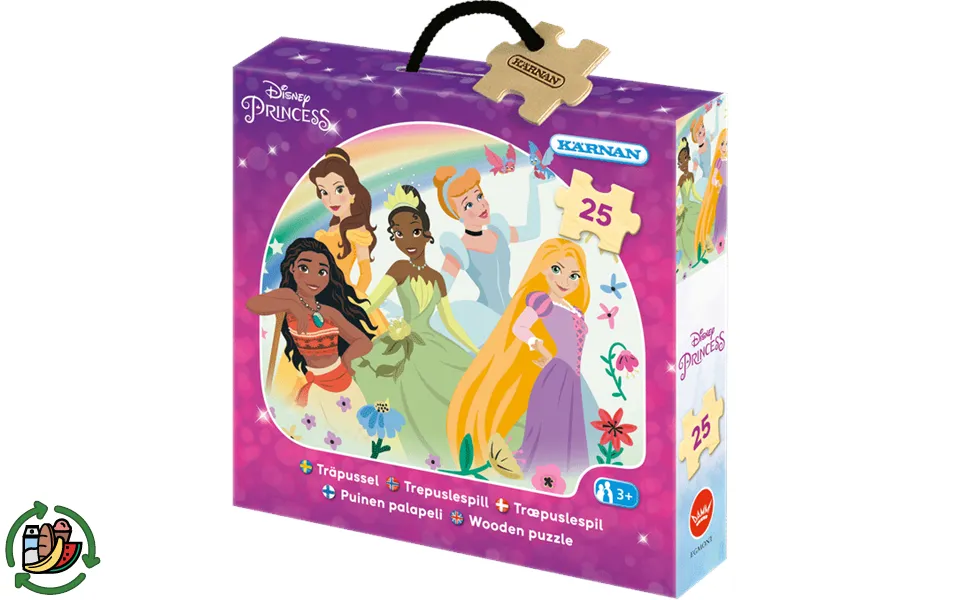 Kärnan Puslespil 25 Brikker Disney-prinsesser