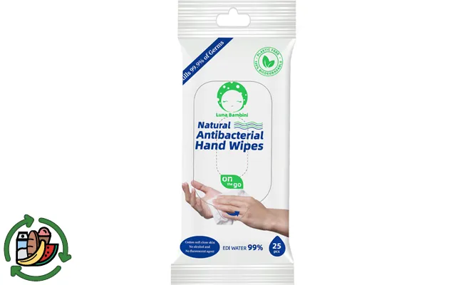 Luna Bambini 2 X Antibakterielle Vådservietter product image