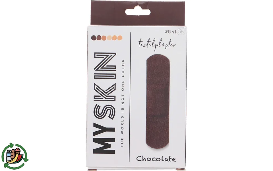 Myskin patches in chocolate color