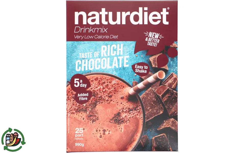 Naturdiet supplements chocolate 25 servings
