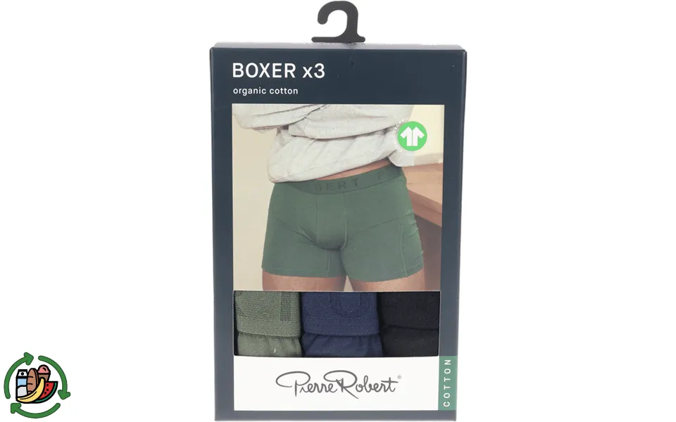 Pierre robert underwear cotton boxer mix 3-pack