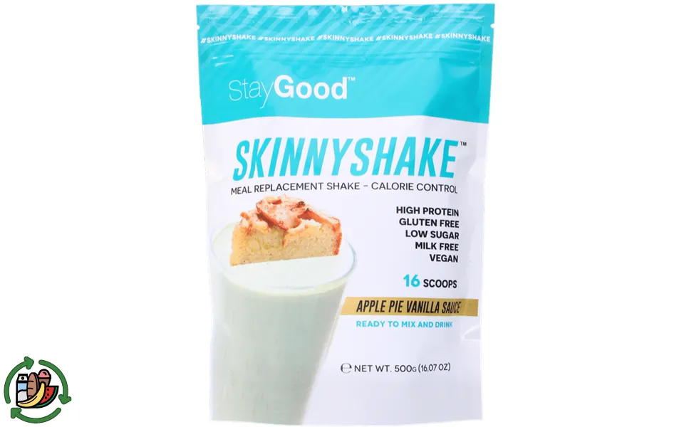 Staygood meal replacement skinnyshake m. Apple pie & vaniljesauce