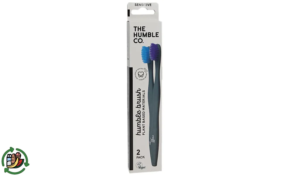 Thé humble co. Plant-based toothbrushes 2-pak