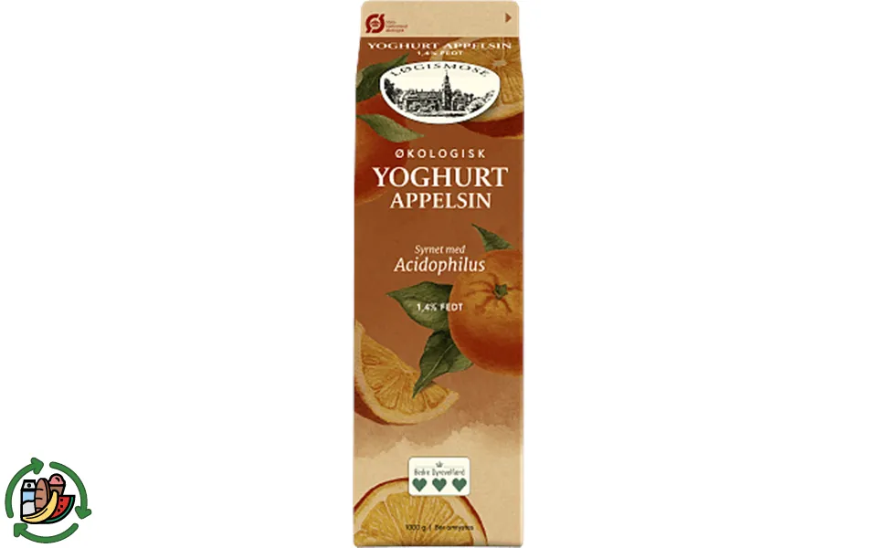 Orange yogurt løgismose