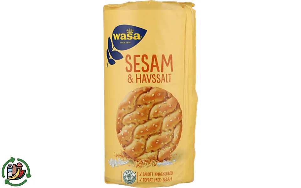 Sesame sea salt wasa