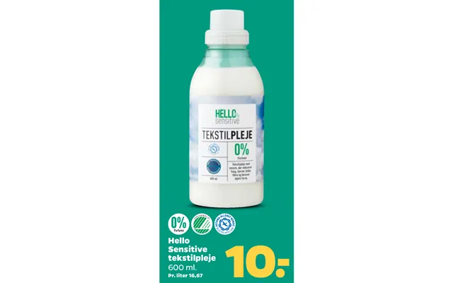 Hello sensitive tekstilpleje product image