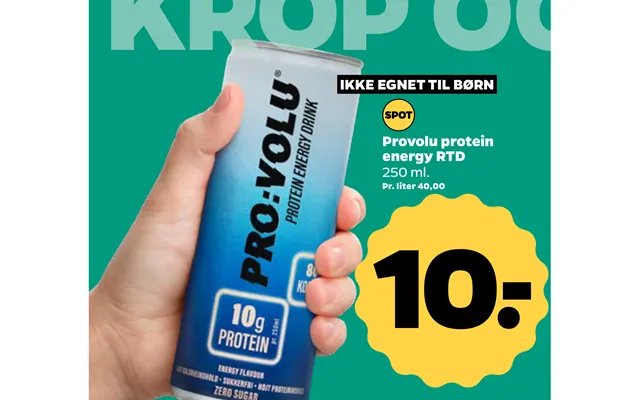 Not suitable to children provolu protein energy rtd product image