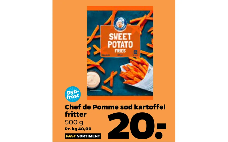 Chief dè pomme sweet potato ferrets