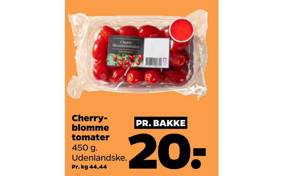 Cherryblomme Tomater