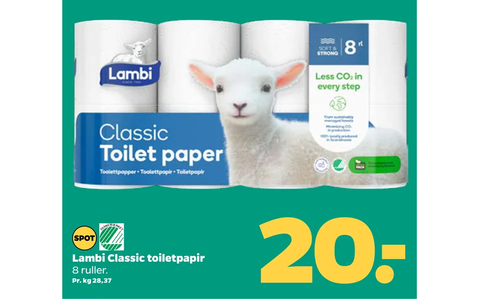 Lambi Classic Toiletpapir