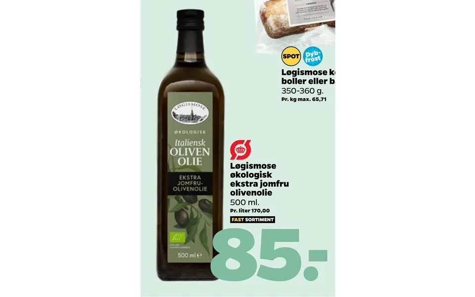 Løgismose organic additional virgin olive oil