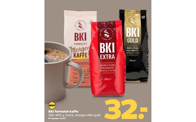 Bki Formalet Kaffe product image