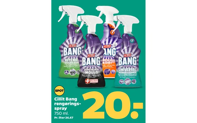 Cillit bang cleaning spray product image