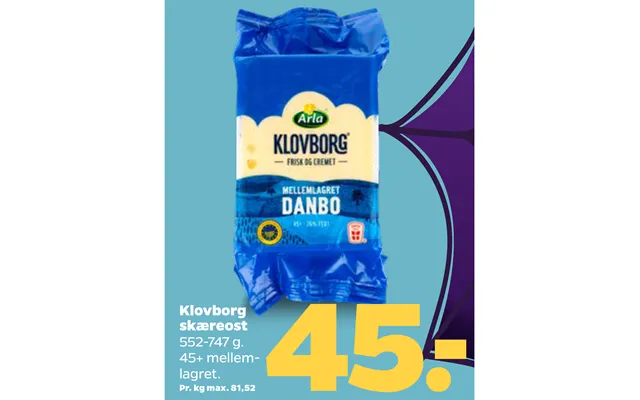 Klovborg firm cheese product image