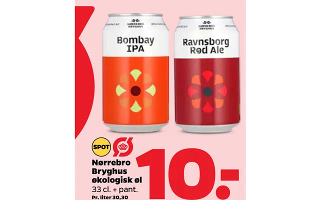 Nørrebro brewhouse organic beer product image