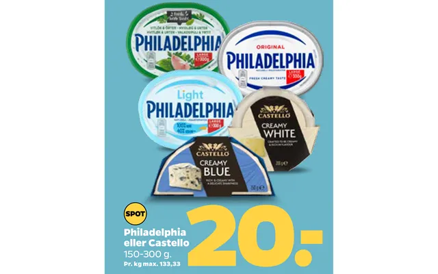 Philadelphia or castello product image