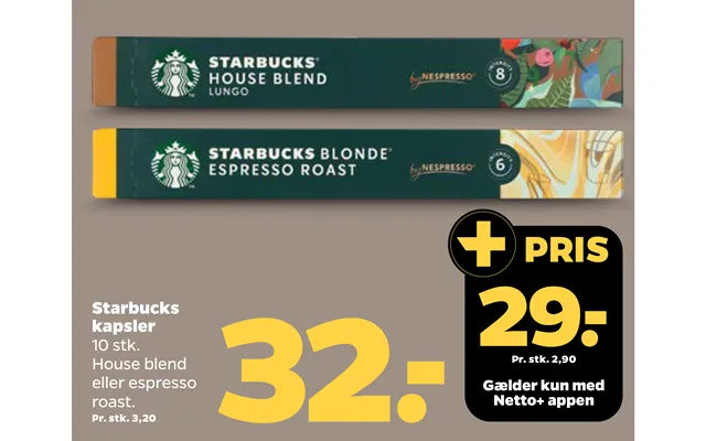 Starbucks capsules product image