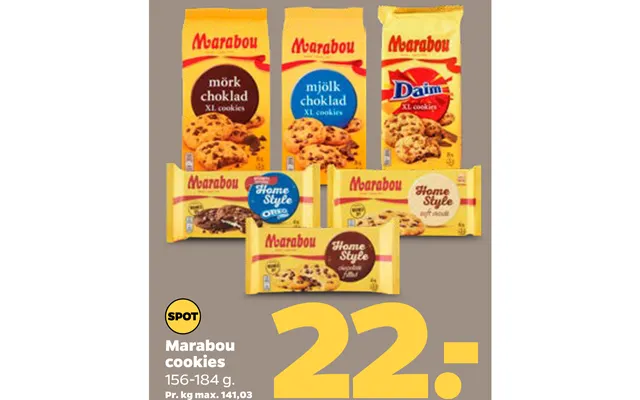 Marabou Cookies product image