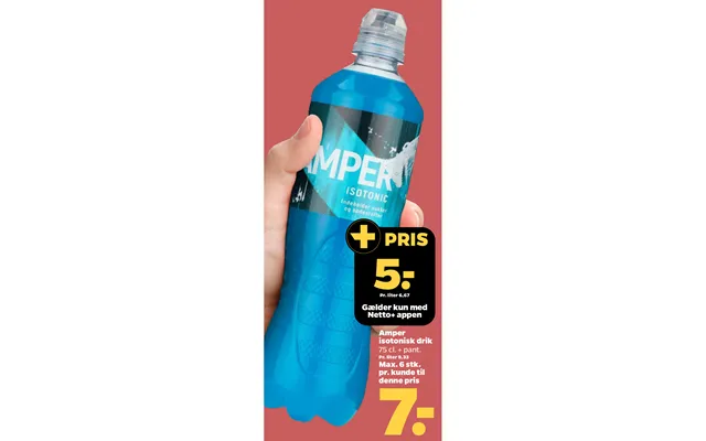 Amper isotonic beverage product image