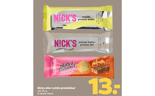 Nicks Eller Lohilo Proteinbar product image