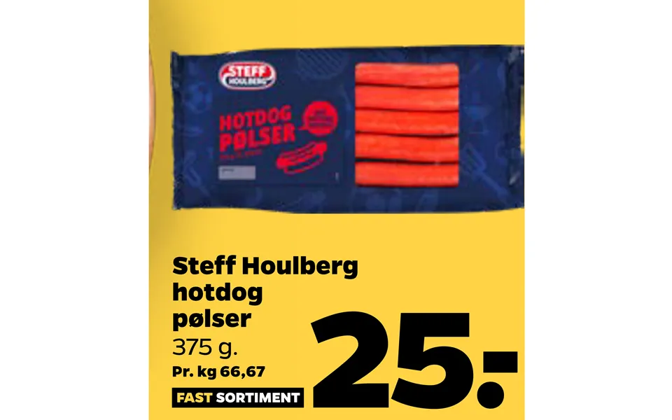 Steff Houlberg Hotdog Pølser