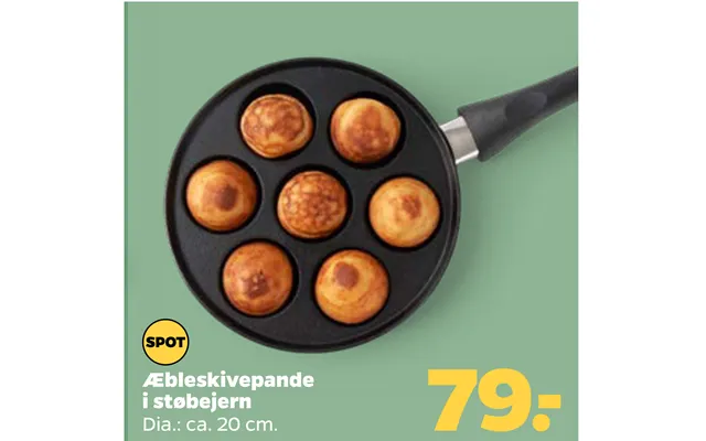 Æbleskivepande I Støbejern product image