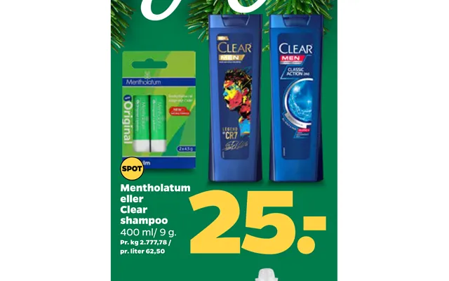 Mentholatum Eller Clear Shampoo product image