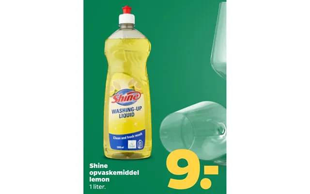 Shine Opvaskemiddel Lemon product image