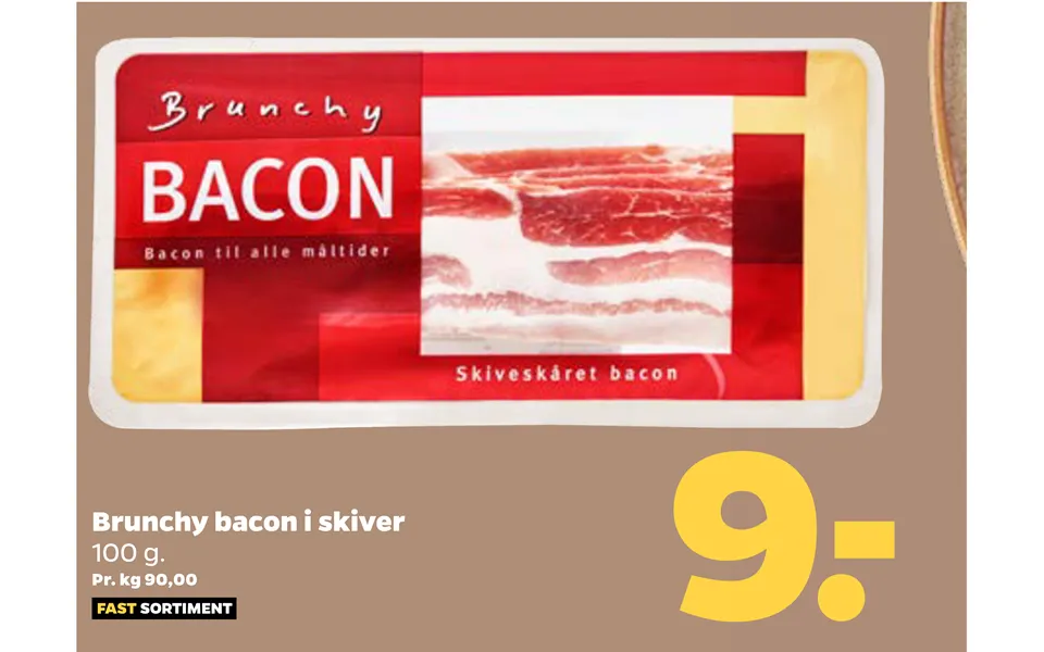Brunchy Bacon I Skiver