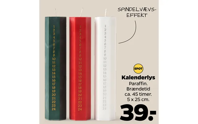 Kalenderlys product image