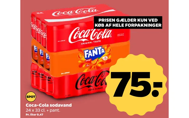 Coca-cola Sodavand product image