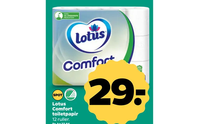 Lotus comfort toilet paper product image