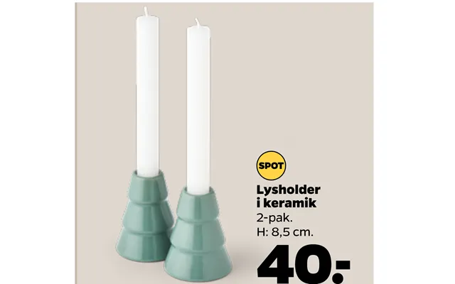 Lysholder I Keramik product image