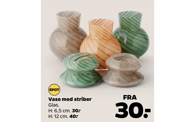 Vase Med Striber product image