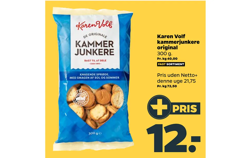 Karen Volf Kammerjunkere Original