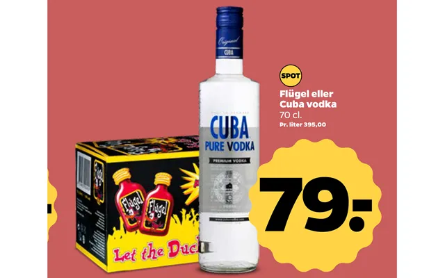 Flügel or cuba vodka product image