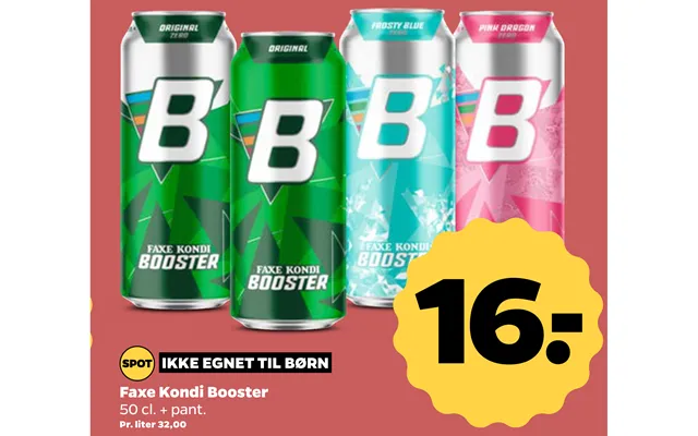 Ikke Egnet Til Børn Faxe Kondi Booster product image