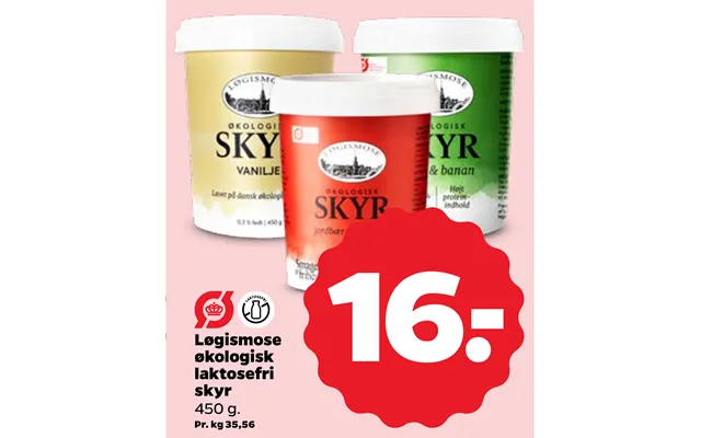 Løgismose Økologisk Laktosefri Skyr product image