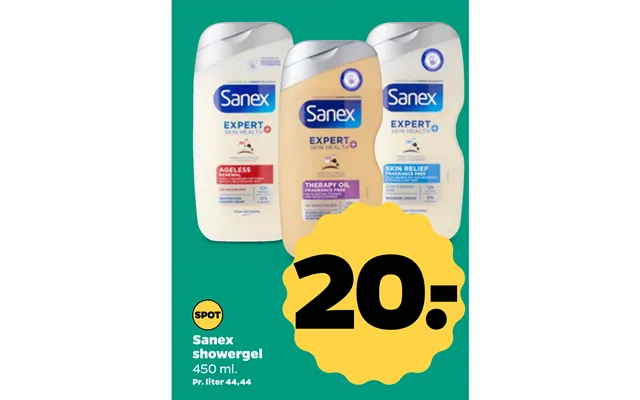 Sanex shower gel product image